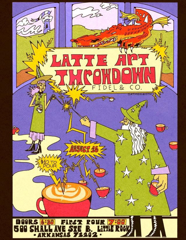 Latte Art Throwdown Sign-up (8.16.25)